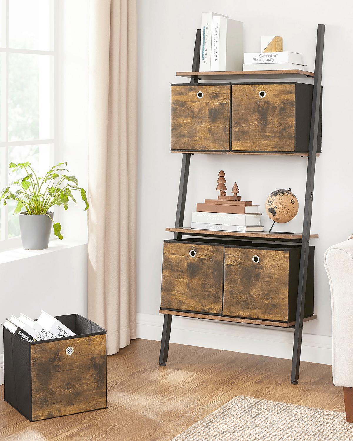 Faltbox Beige B: 30cm - Beige, Basics, Textil (30/30/30cm)