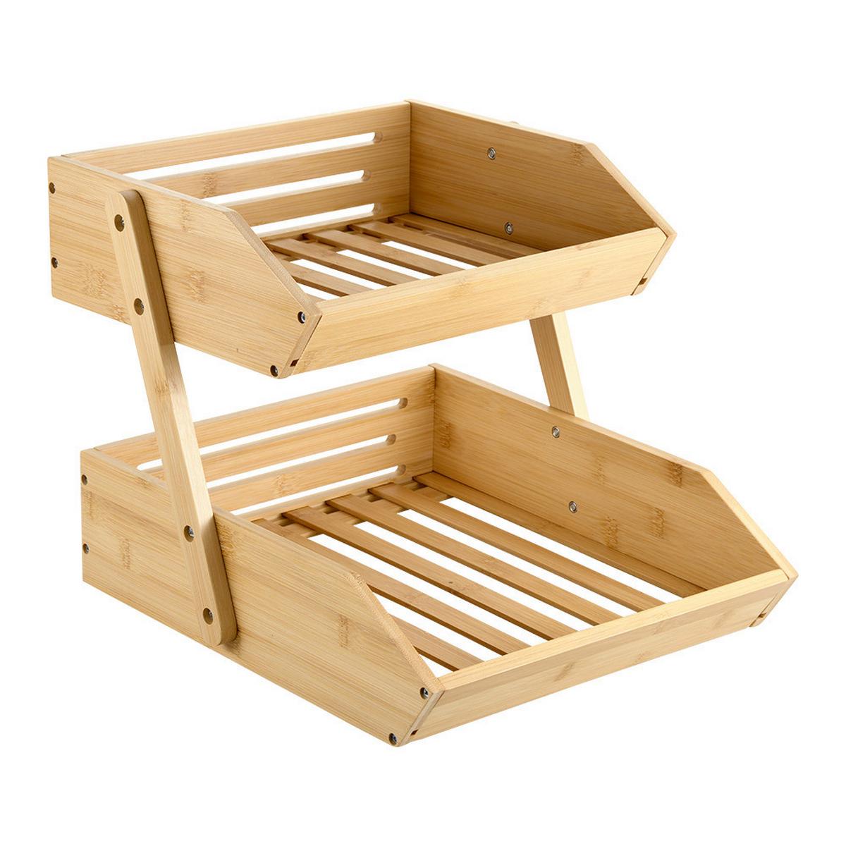 Obstschale Birkefarben L: 28,5 cm - Birkefarben, Basics (28,5/32/27,5cm) - Kesper