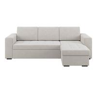 Ecksofa Jan Hellgrau S: 247x155 Cm - Hellgrau, Trend, Textil (247/155cm)
