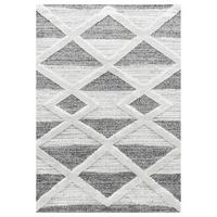 Tkaný koberec 160x230cm, sivá - šedá, Konvenční, textil (160/230cm)