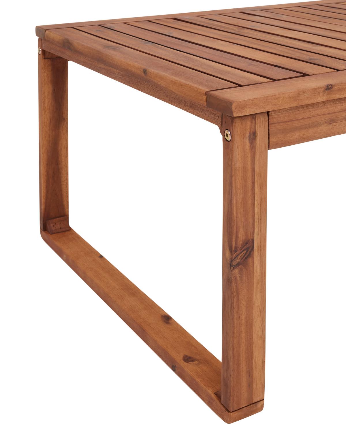 Zahradní sedací souprava ELIO tmavěšedá - tmavě šedá, Moderní, dřevo (120/60/68cm) - Bessagi Garden