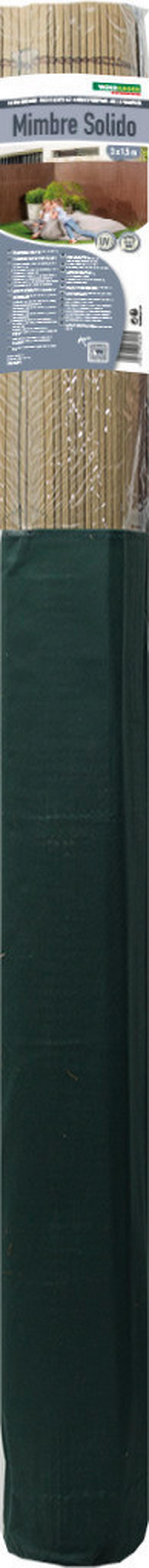 Sichtschutz Bambu Solido Naturfarben - Naturfarben, Basics, Kunststoff (300/150cm)