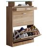 Schuhkipper Braso - Sonoma Eiche, KONVENTIONELL, Holzwerkstoff (59/91/22cm) - MID.YOU