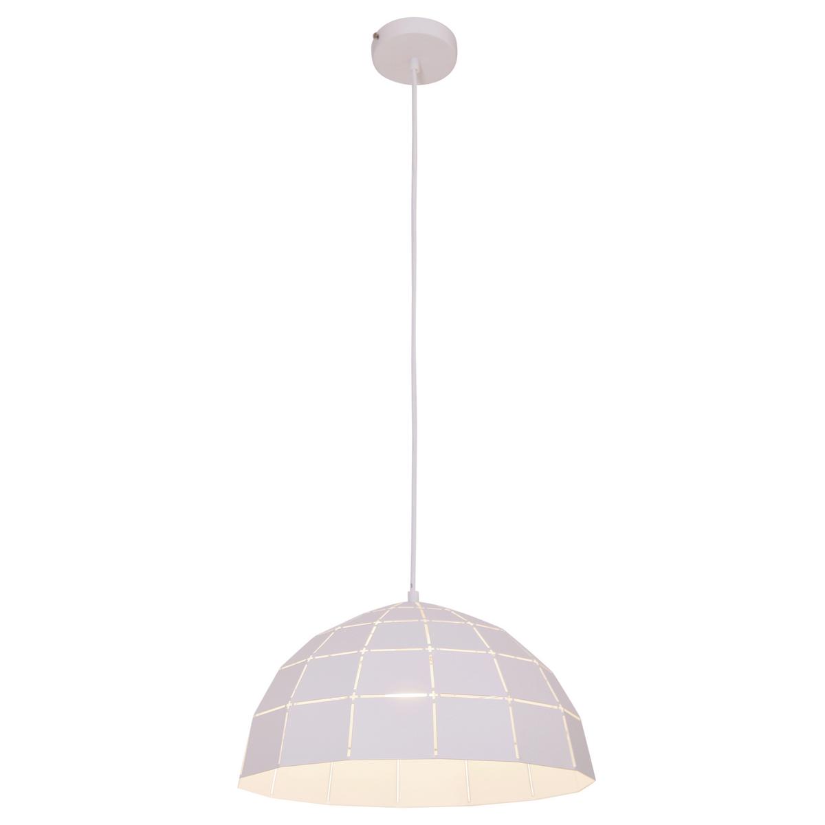 Hängeleuchte Alison H: 96 cm 1-Flammig, Eisen/Weiß - Design, Metall (40/96cm) - Näve