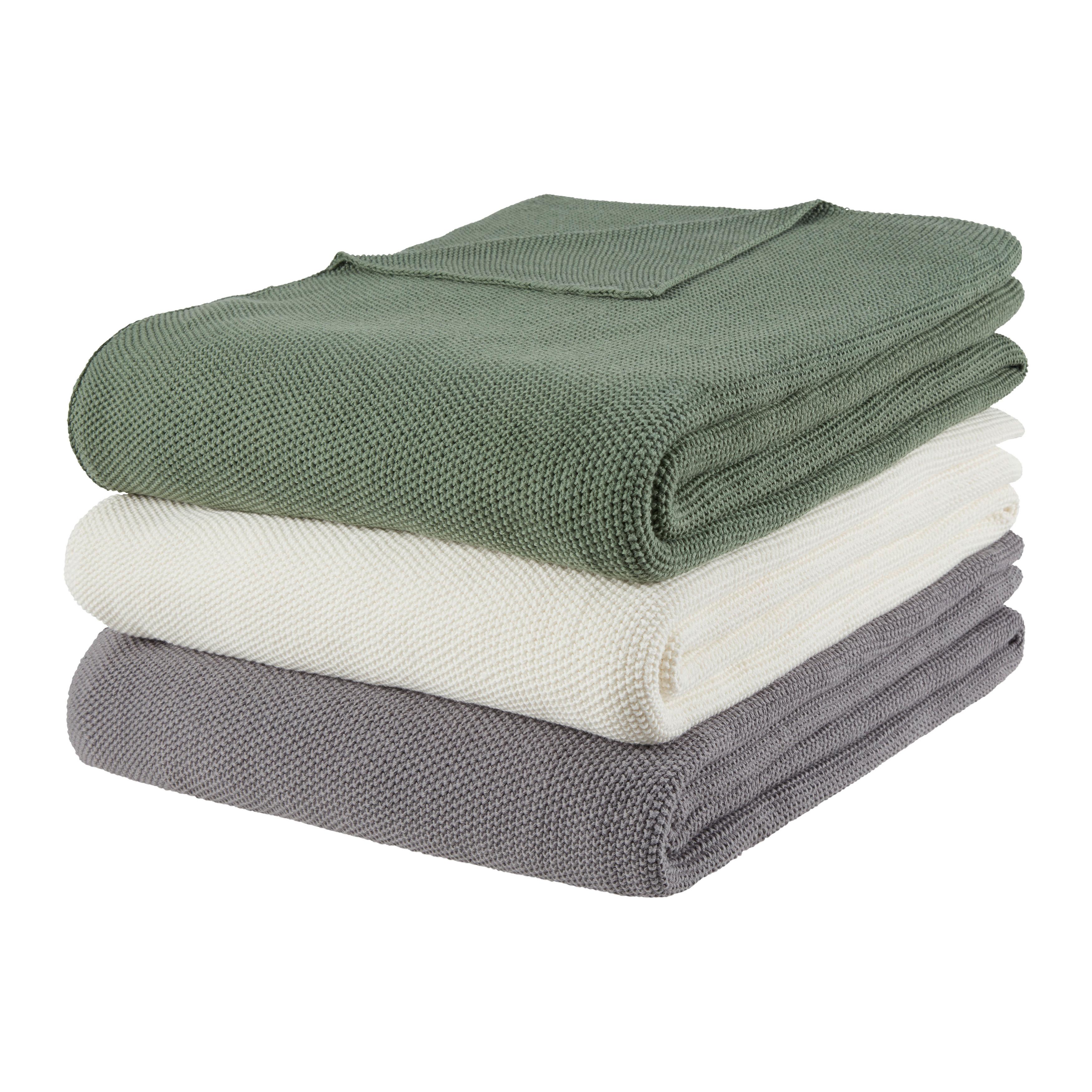 Mäkká deka Lara, 130/170cm, prírodná - prírodná farba, Konventionell, textil (130/170cm) - Mömax