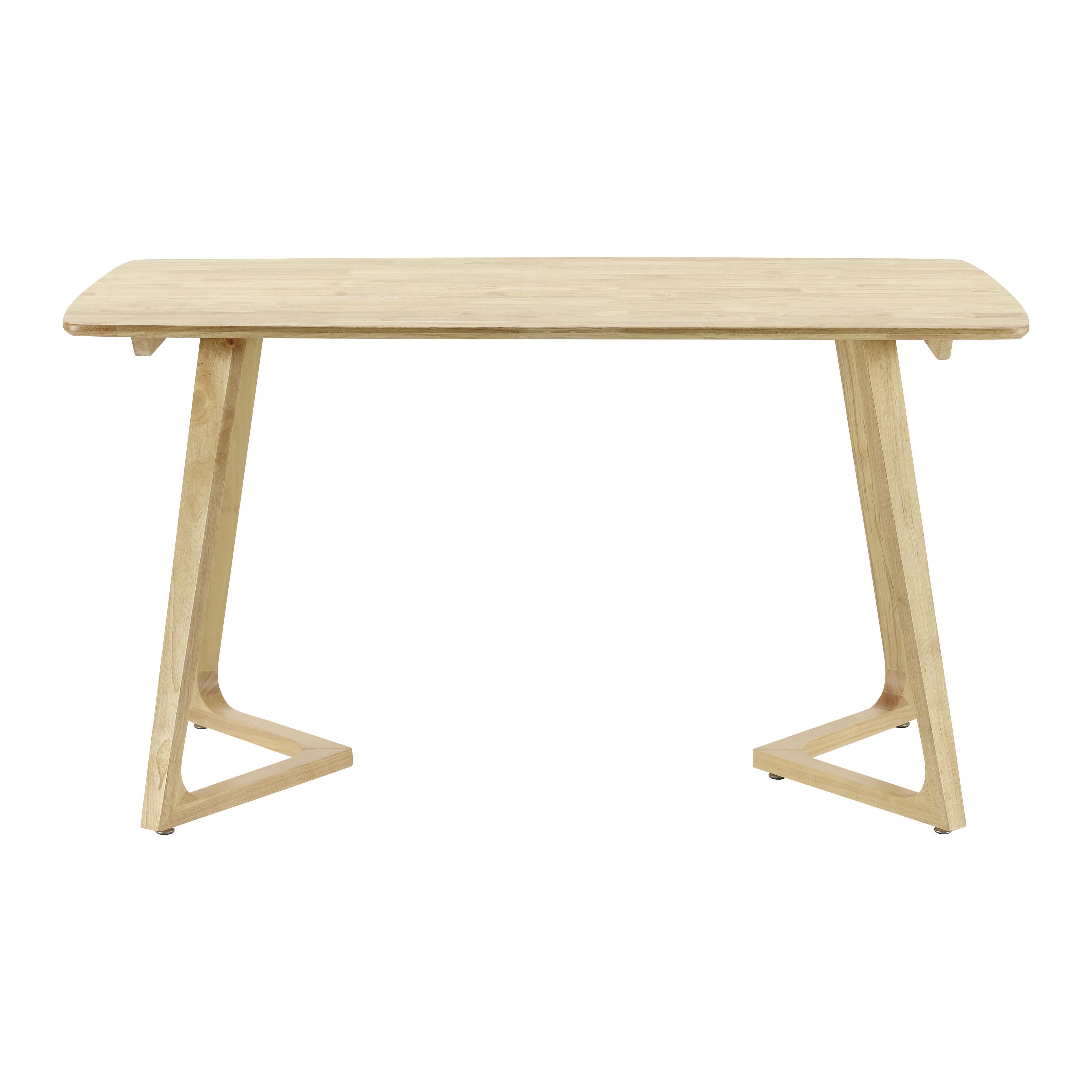 Jídelní stůl COLIN 140 - přírodní barvy, Moderní, dřevo (140/75/80cm) - Bessagi Home