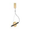 Pendelleuchte Enigma - Messingfarben, Trend, Metall (30/6/220cm) - MAYTONI