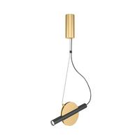 Pendelleuchte Enigma - Messingfarben, Trend, Metall (30/6/220cm) - MAYTONI