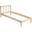 Bett Maren        *ph* - Kieferfarben, KONVENTIONELL, Holz (208/80/97cm)
