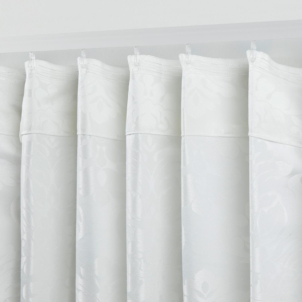 Hotový závěs Charles, 140/245 cm, bílá - bílá, Lifestyle, textil (140/245cm) - Modern Living