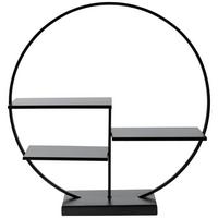 Dekoračný stojan Ilona - čierna, Basics, kov (43/44/11cm) - Modern Living