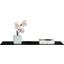Glas- Wandboard Larry - Alufarben/Schwarz, MODERN, Glas/Kunststoff (80/20/4,8cm) - Homezone Glas- Wandboard Larry - Alufarben/Schwarz, MODERN, Glas/Kunststoff (80/20/4,8cm) - Homezone