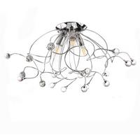 Deckenleuchte 4726/pl3 - Chromfarben, KONVENTIONELL, Glas/Metall (55/45cm)