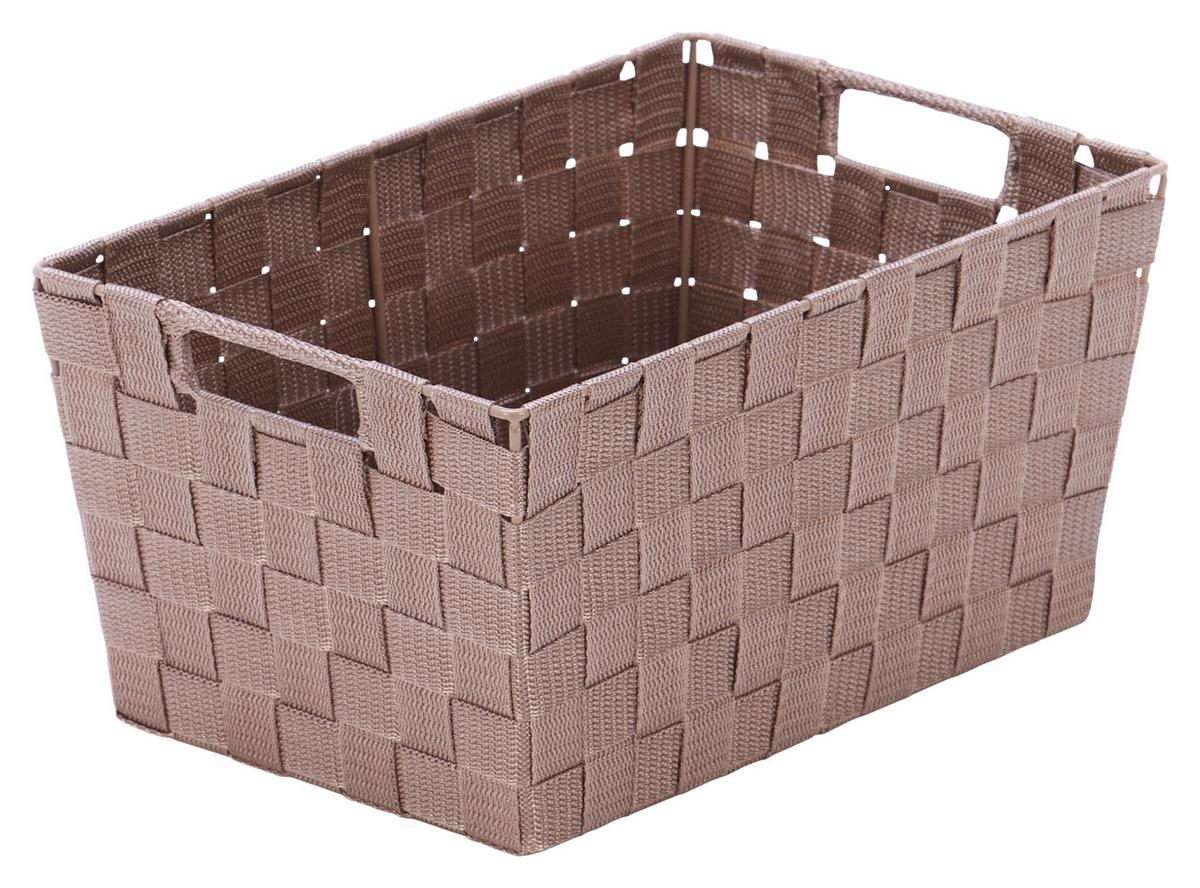 Regalkorb Carolyn - Hellbraun, Basics, Kunststoff (35/17/23cm) - Ondega