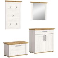 Garderobe Verona 4-teilig Lärche B: 183 Cm - KONVENTIONELL, Holzwerkstoff (183/194/37cm) - MID.YOU