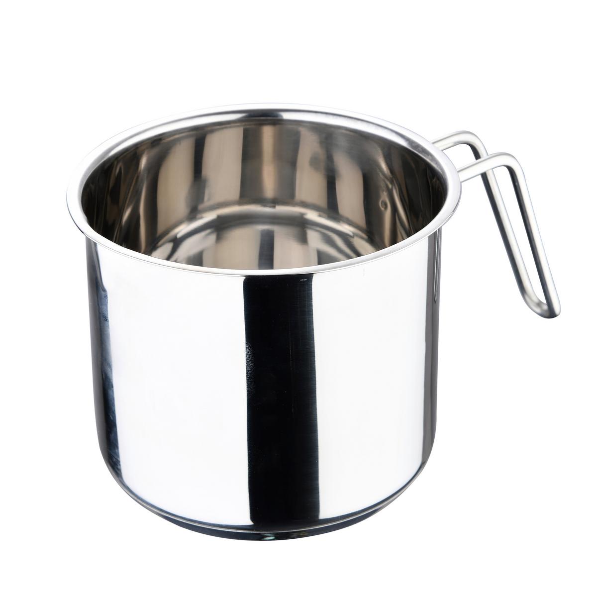 Kochtopfset Edelstahl 9-Teilig - Edelstahlfarben/Transparent, Basics, Metall (27,5/48,5/20,5cm)