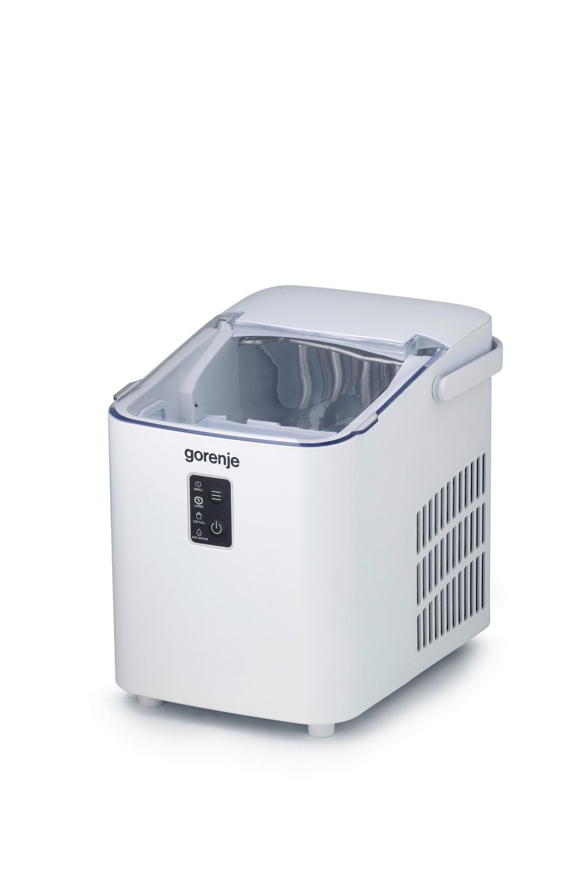 EISWÜRFELMASCHINE 120W - Weiß, Basics, Kunststoff/Metall (26,8/21,8/29cm) - Gorenje