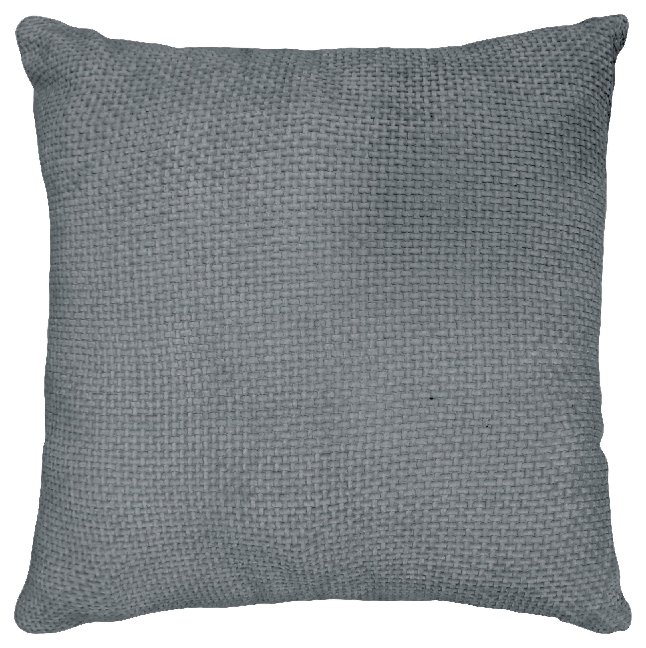 Zierkissen Riena - Anthrazit, MODERN, Textil (45/45cm) - Luca Bessoni