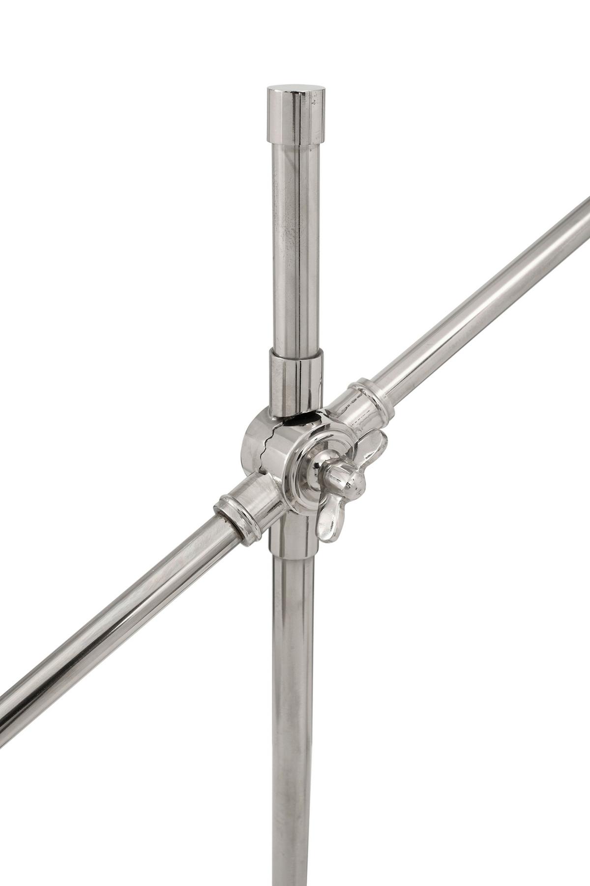 Tischleuchte Allen 500 Silberfarben B: 68 cm - Basics (68/18/74cm) - Kayoom