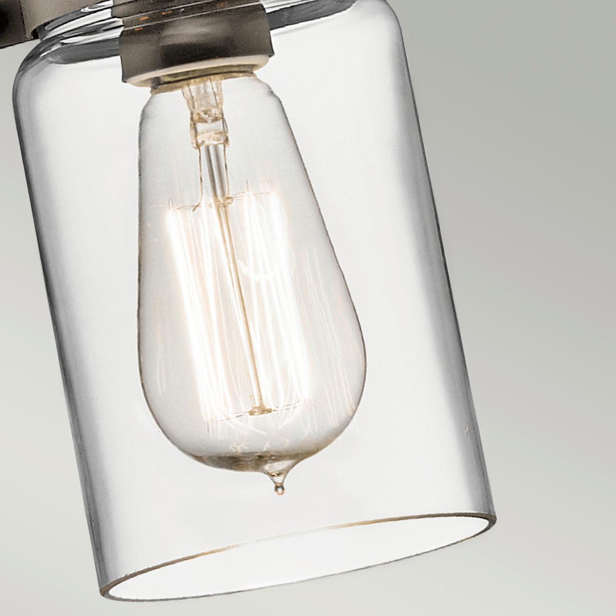 Hängeleuchte Kl-Brinley-Mp-Oz - Bronzefarben, LIFESTYLE, Glas/Metall (12/25.3cm) - Elstead Lighting