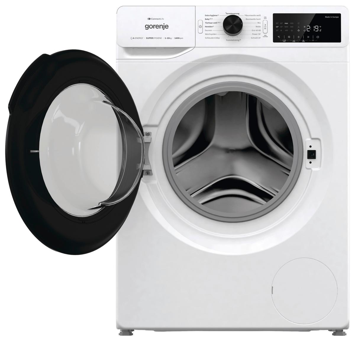 Waschmaschine WGPNEI14A2DTS Füllmenge ca. 10 kg, EEKL: A - Weiß, Basics, Kunststoff/Metall (60/85/61cm) - Gorenje
