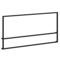 Závěsný díl Systemstyle šířka 90 cm - černá, Moderní, kov (89,6/45/4,5cm) - System Style