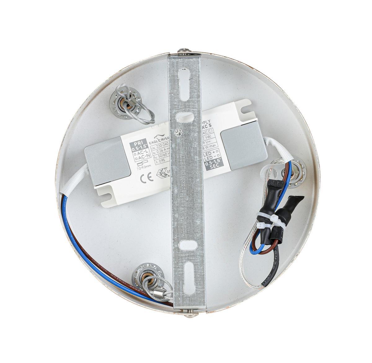 LED-Hängeleuchte Ceylan - Cappuccino, Basics, Kunststoff/Metall (50/120cm) - Luca Bessoni