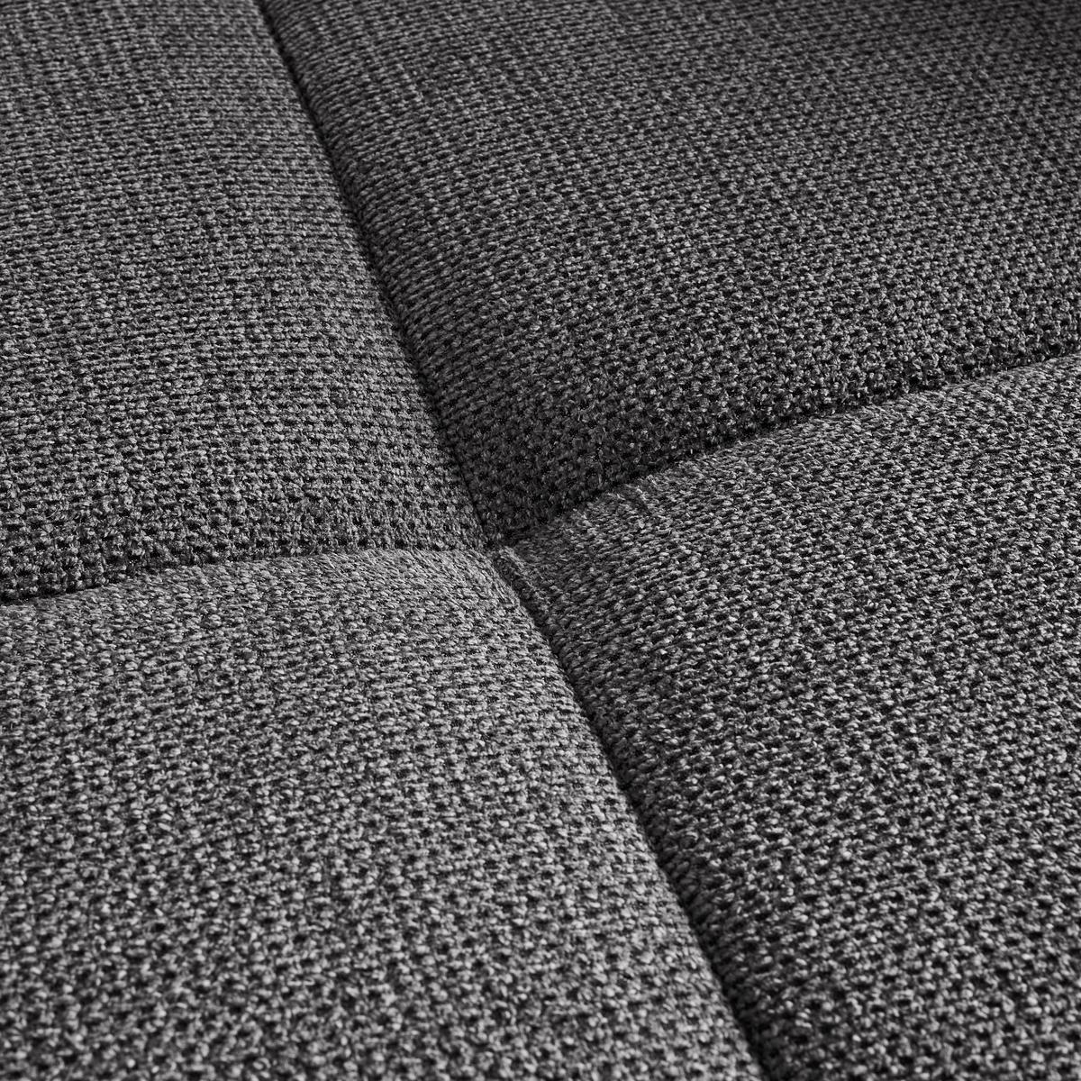 Sedací souprava Orion tmavě šedá - šedá/barvy chromu, Moderní, kov/textil (310/70-88/225cm)