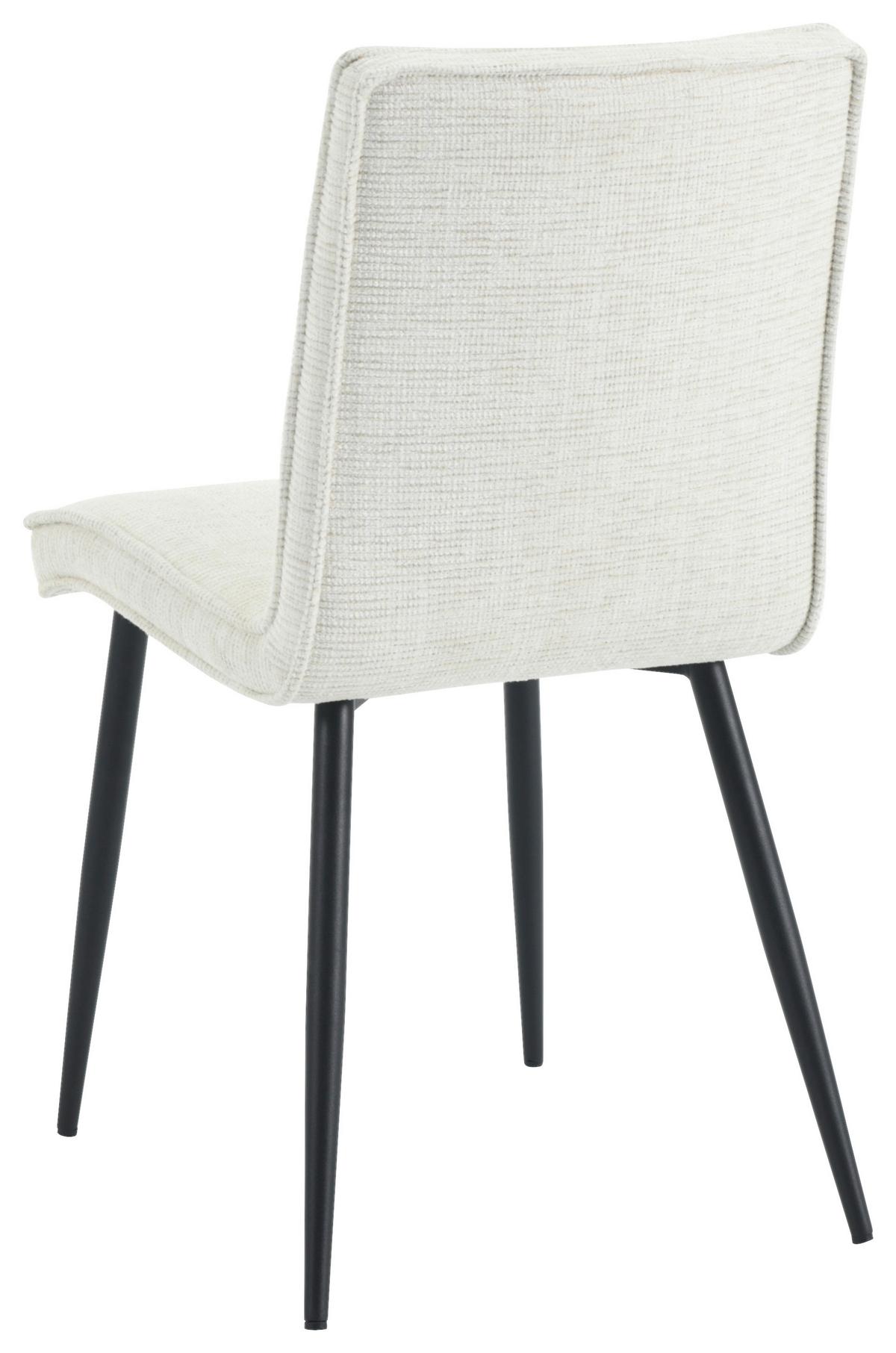 Stuhl-set Benno - Beige/Schwarz, LIFESTYLE, Holz/Textil (43/85/57cm) - Livetastic