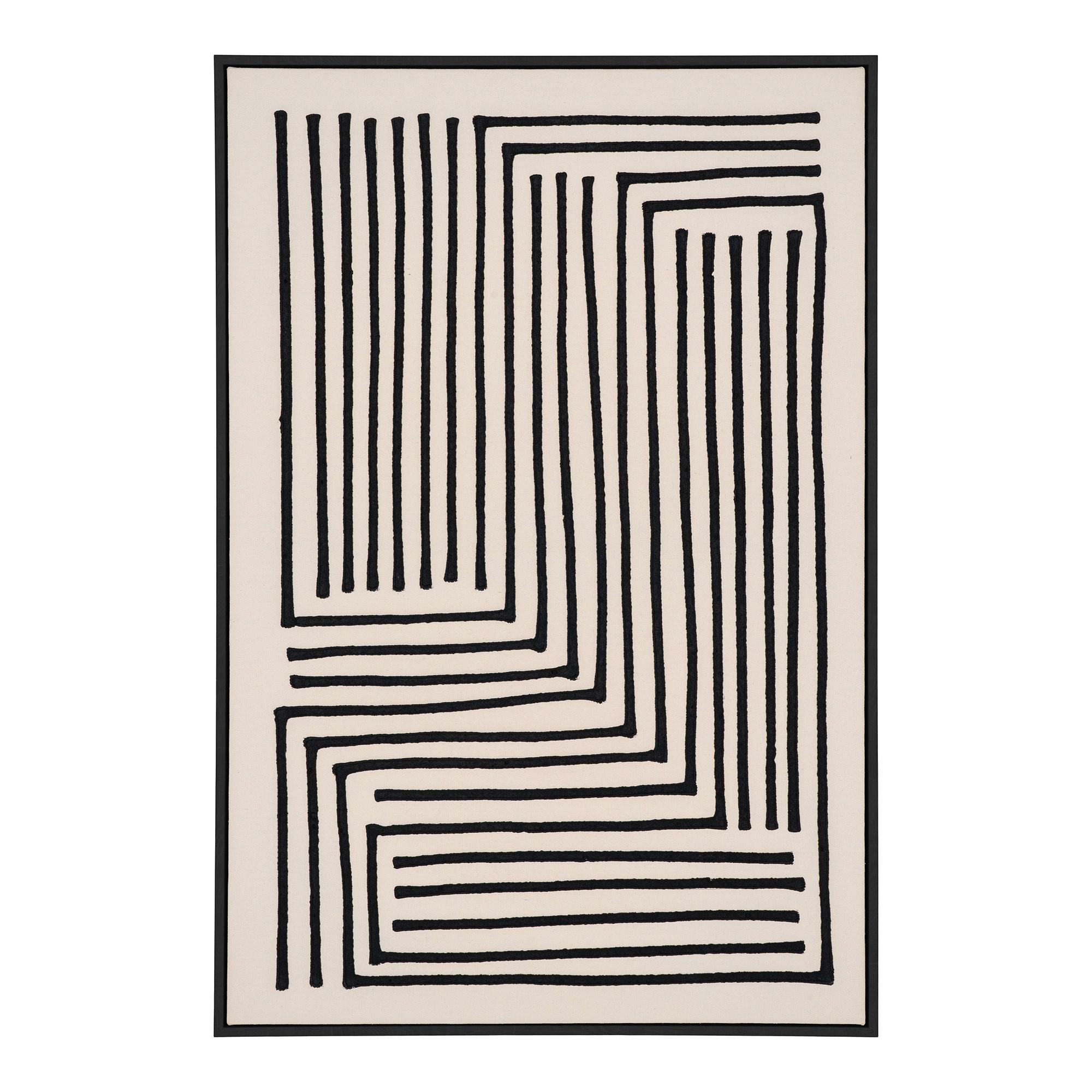 BILD Lipari Beige B: 60 cm - Beige/Naturfarben, Design, Holzwerkstoff/Textil (60/90/3cm)