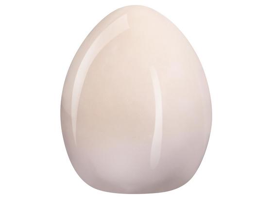 Vajíčko Dekorační Lina - bílá, Basics, keramika (8,6/11cm) Vajíčko Dekorační Lina - bílá, Basics, keramika (8,6/11cm)