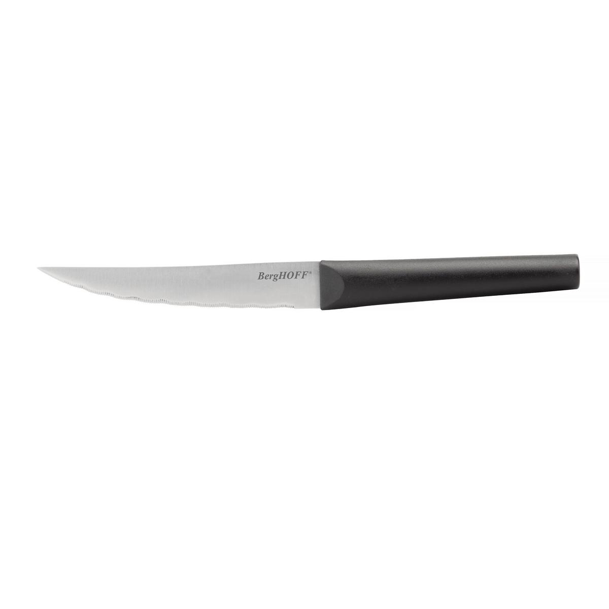 Messerset 6-Teilig Schwarz - Schwarz, Basics, Metall (37,70/19,20/2,70cm)