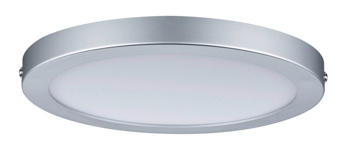 LED-Wandleuchte 1-Flammig Chromfarben Rund - Chromfarben, Basics, Kunststoff (22cm) - Paulmann