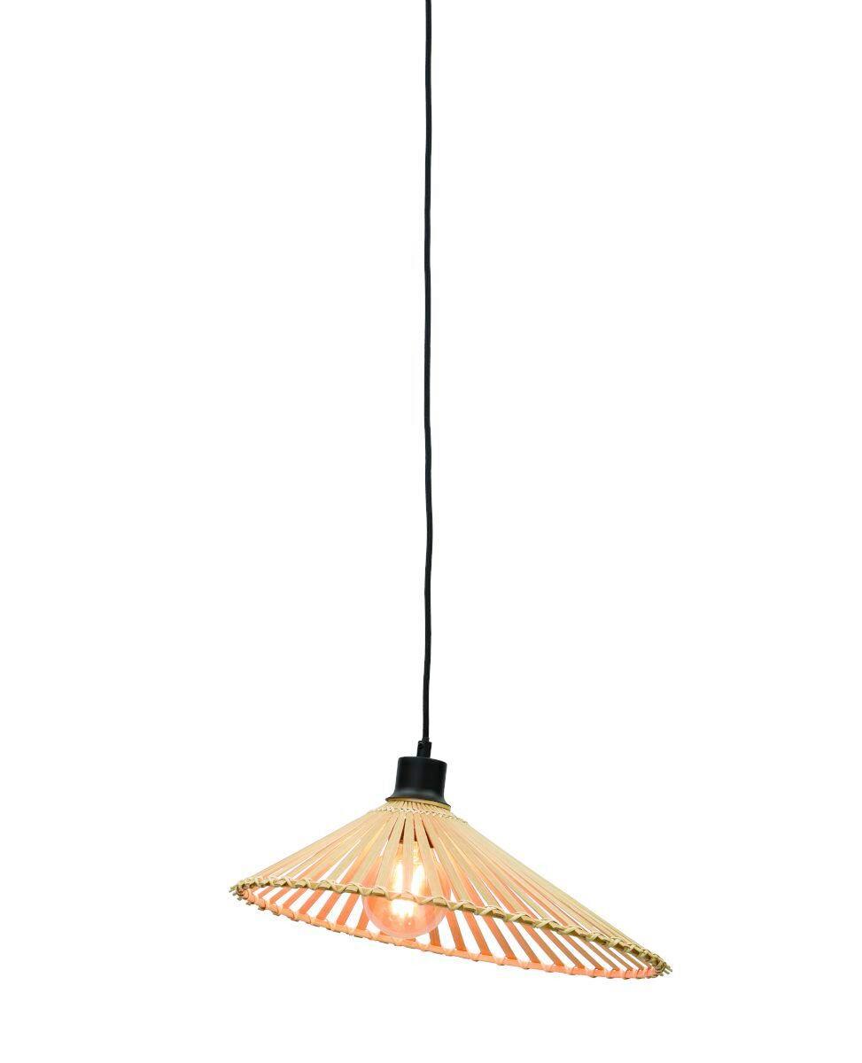 Hängeleuchte Bromo/h40/n - Naturfarben, Trend, Holz (40/11cm) - Good & Mojo