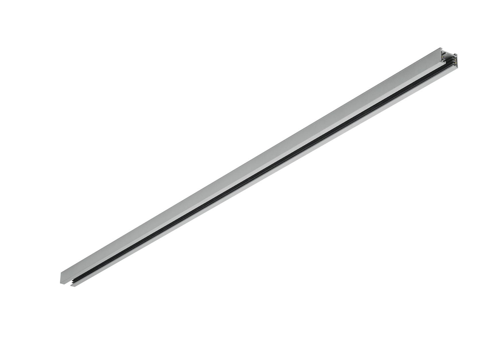 Schienensystem 700387 Duoline Schiene - Titanfarben, KONVENTIONELL, Metall (3/2/160cm) - Trio Leuchten