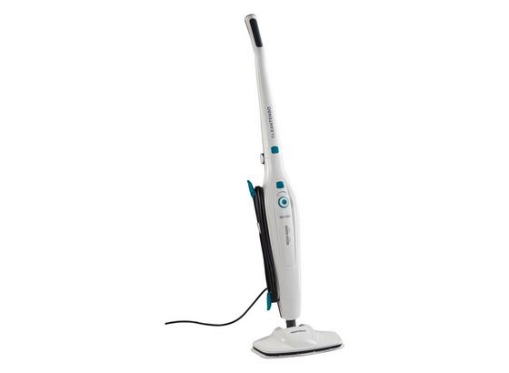 Dampfreiniger Clean Tenso - Weiß, MODERN, Kunststoff (27,6/25,6/64cm) - Leifheit Dampfreiniger Clean Tenso - Weiß, MODERN, Kunststoff (27,6/25,6/64cm) - Leifheit