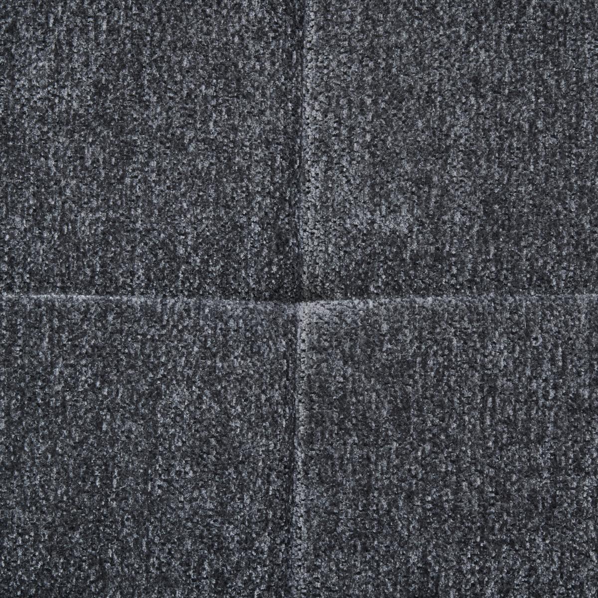 Eckbank Rico Dunkelgrau, Schenkel 152x191cm - Dunkelgrau/Schwarz, LIFESTYLE, Textil/Metall (152/191cm) - MID.YOU