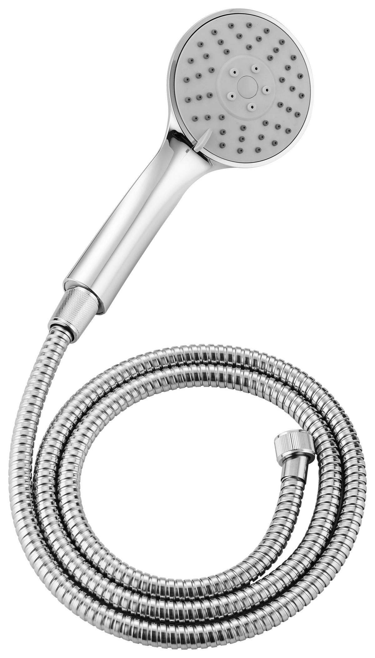 Ruční sprcha NAPOLI 61831 - barvy chromu, Konvenční, plast (10,0/23,5/150cm)