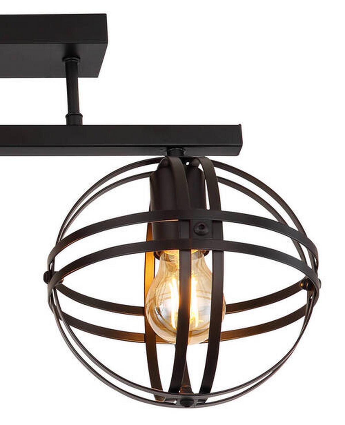 Deckenleuchte 15639-3D - Schwarz, Trend, Metall (70/20/32cm) - Globo