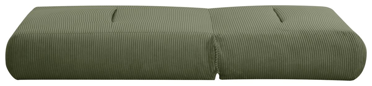 Schlafsessel Luna Olivgrün B: 80 Cm - Olivgrün, Design, Textil (81/88/160cm) - Livetastic