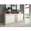 Kommode B 190cm Luna, Eiche/Weiß - Weiß/Sonoma Eiche, Basics, Holzwerkstoff (190/95/32cm) Kommode B 190cm Luna, Eiche/Weiß - Weiß/Sonoma Eiche, Basics, Holzwerkstoff (190/95/32cm)