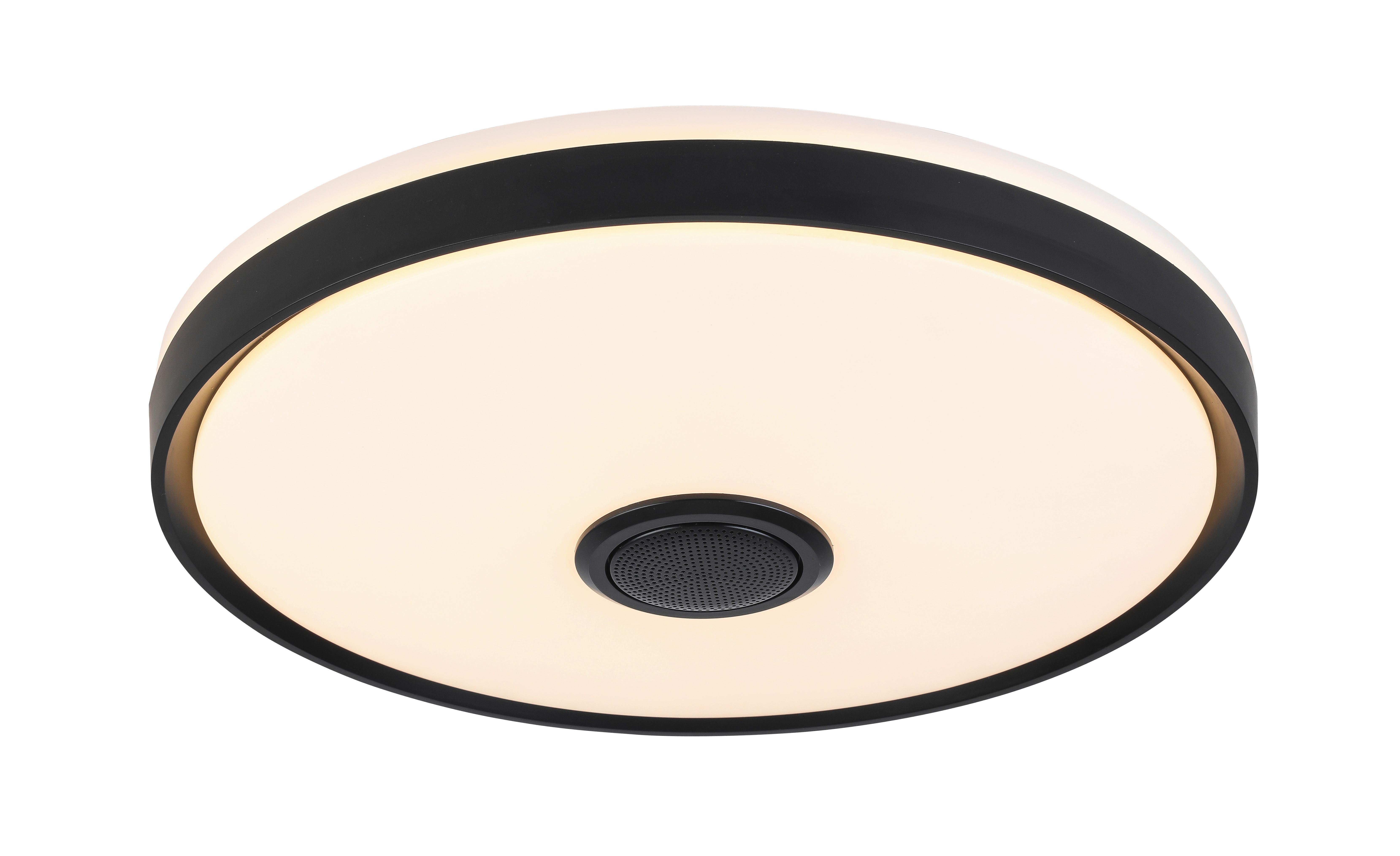 STROPNÉ LED SVIETIDLO MIRSADA -TUYA- - čierna/biela, kov/plast (42/8,5cm) - Premium Living