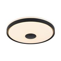STROPNÉ LED SVIETIDLO MIRSADA -TUYA- - čierna/biela, kov/plast (42/8,5cm) - Premium Living