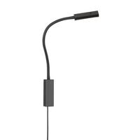 Led-wandleuchte Raik 1-flammig Dimmbar Per Gestensteuerung - Schwarz, Basics, Metall (35/4/57cm) - Fischer & Honsel