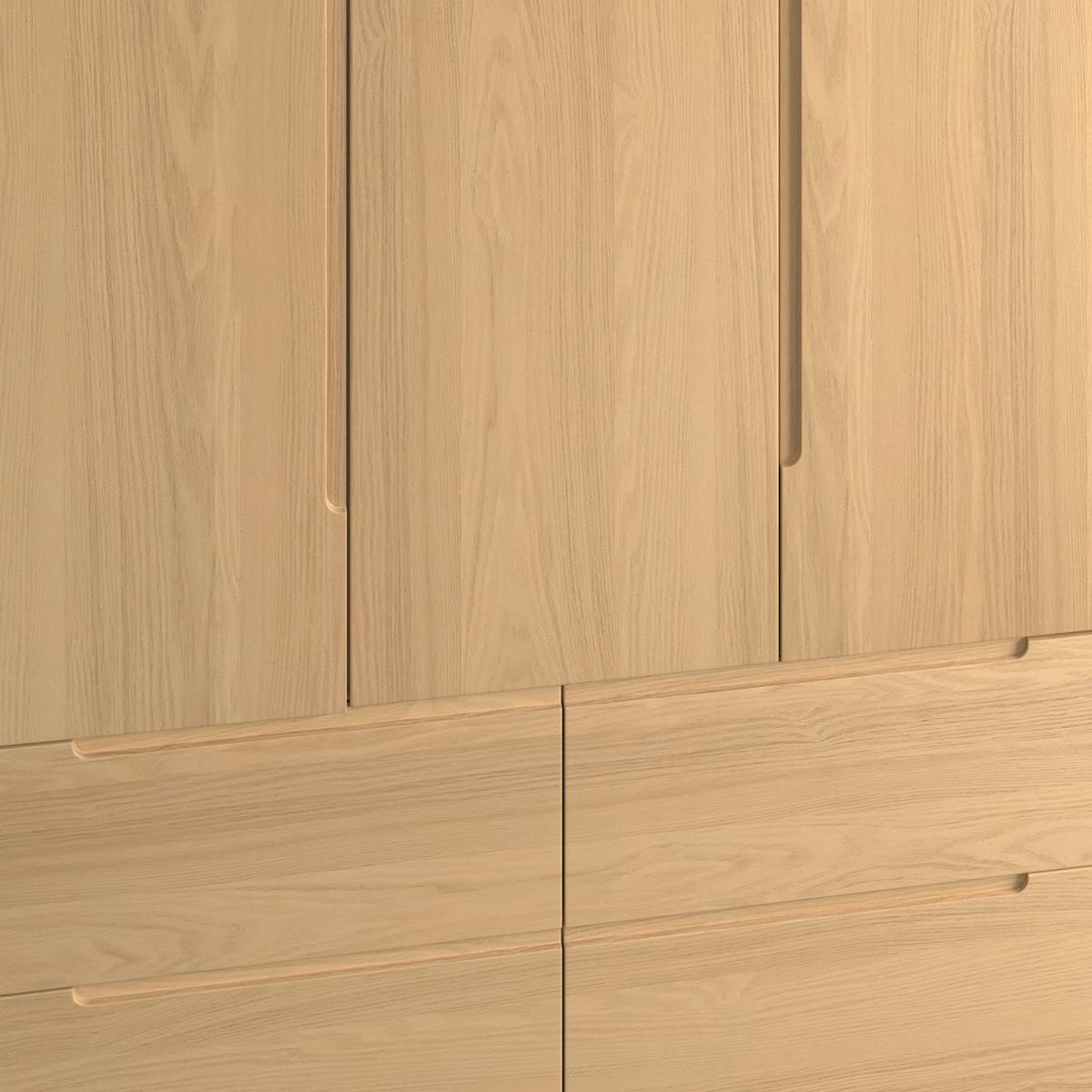 Šatní skříň MARLO š. cca 148 cm, dekor dub - barvy dubu, Moderní, dřevo/kompozitní dřevo (148/223/60cm) - Bessagi Home