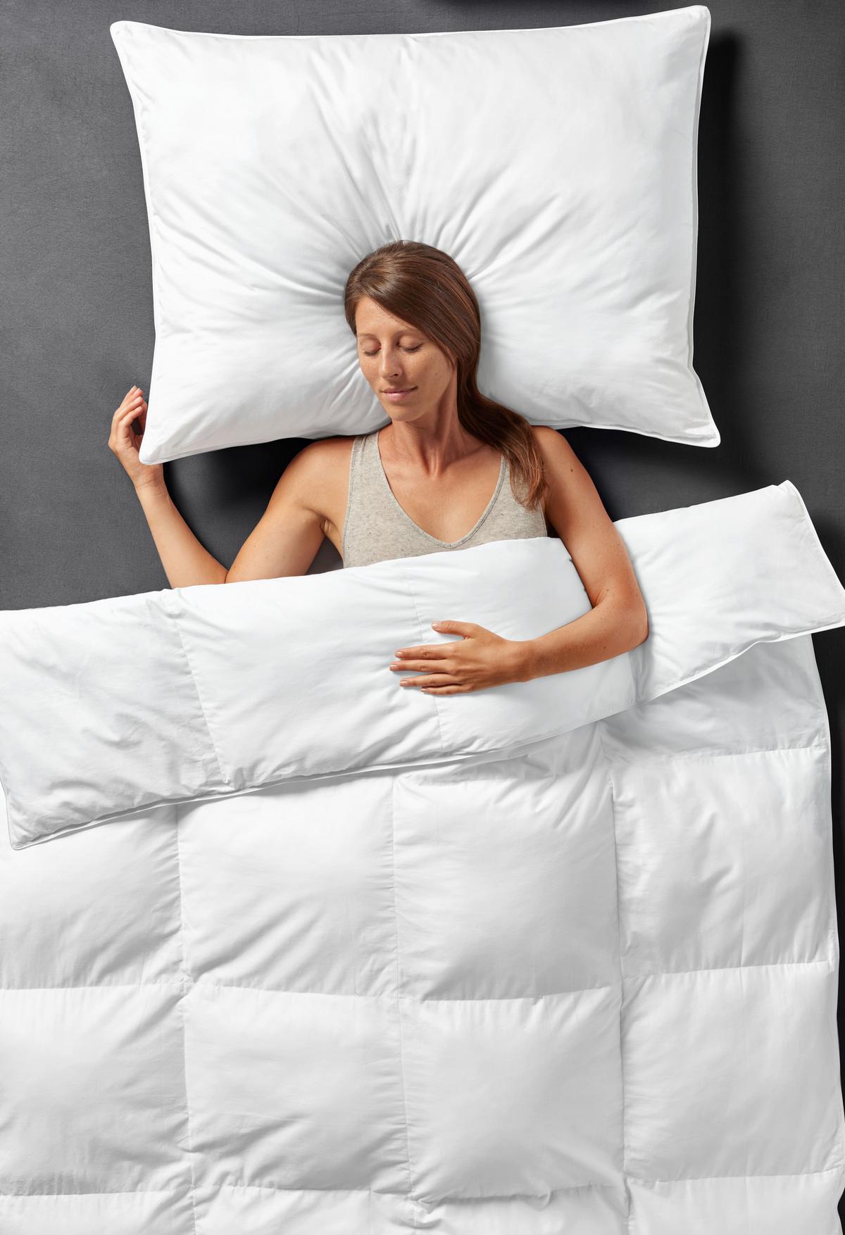 CELOROČNÍ PŘIKRÝVKA Vegandown, 135-140/200cm - bílá, Konvenční, textil (135-140/200cm) - Premium Living