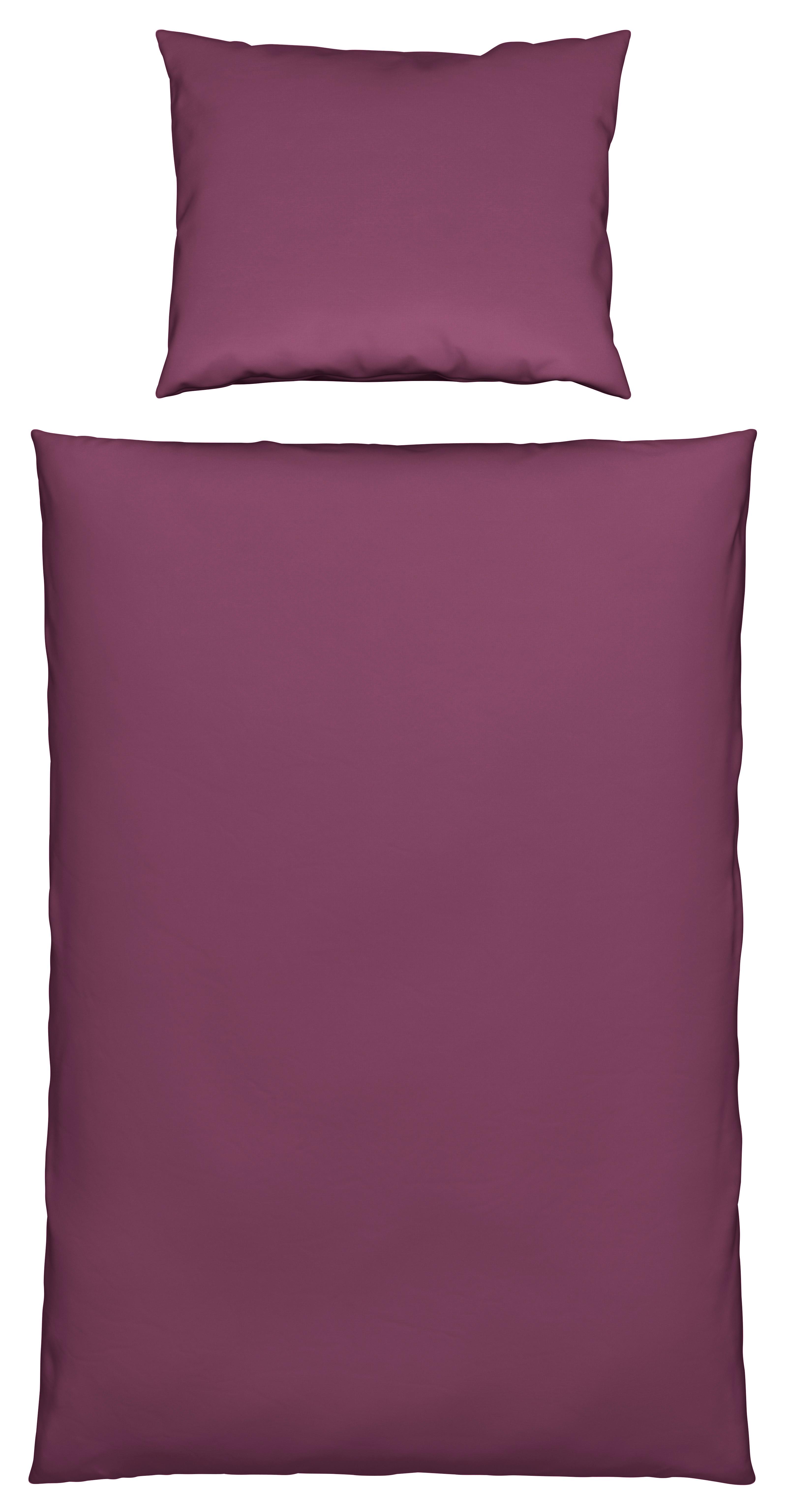 Bettwäsche Alesund - Beere, MODERN, Textil - Luca Bessoni