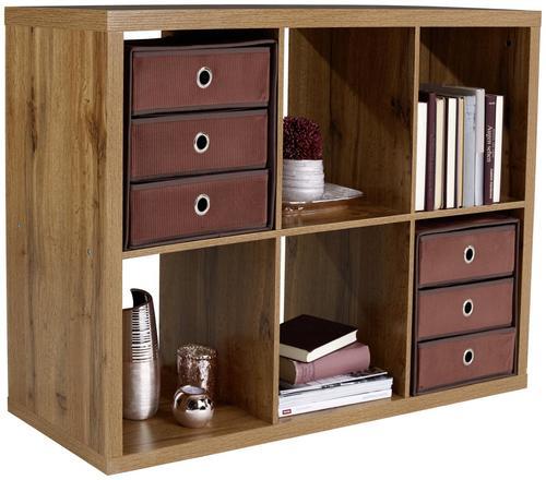 Regal Samy 2 B 112cm, Eiche Dekor
