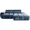 Ecksofa Chani Blau, Schenkel: 239x150 cm - Blau, MODERN, Textil (239/150cm) - MID.YOU