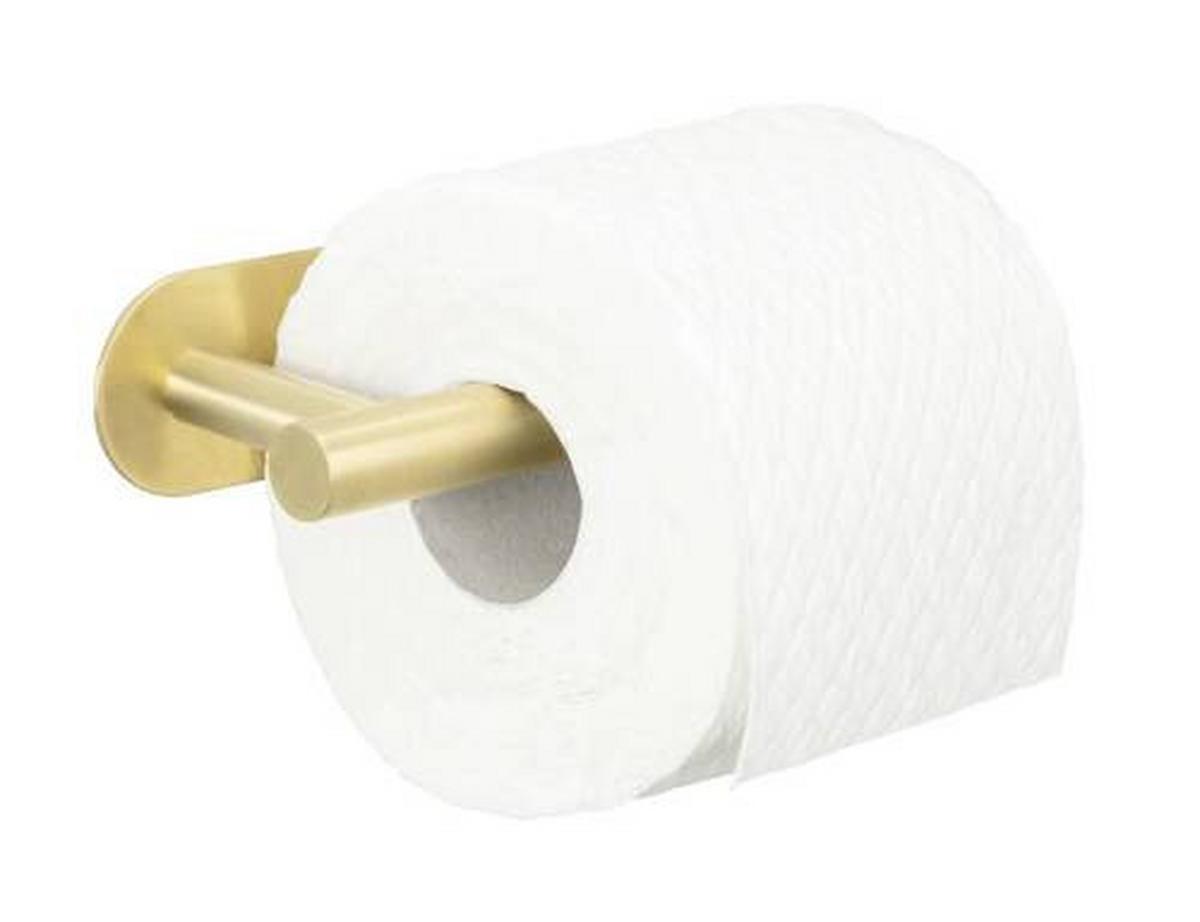 Držiak na toaletný papier TURBO-LOC -SB- - zlatá, Lifestyle, kov (16/4,5/7cm) - Mömax